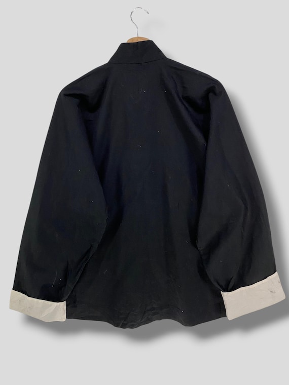 ジャケット・アウター 90's Traditional Black Kung Fu Jacket Vintage Chinese Traditional Kung Fu Jacket Collectible Martial Art
