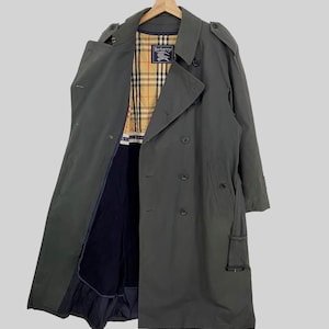 Vintage burberry wool coat - Etsy 日本