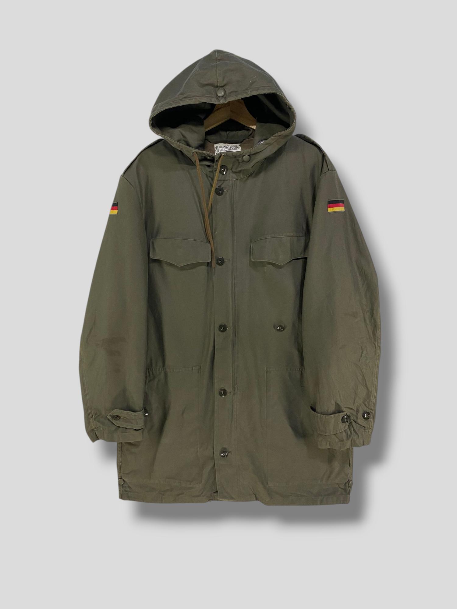 Vintage 80s Marquardt & Schulz German Military Parka Collectible