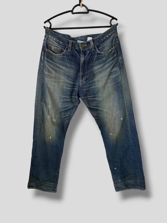 Size 34 Masterpiece Real Mad Hectic Relaxed Denim Pant Japanese 