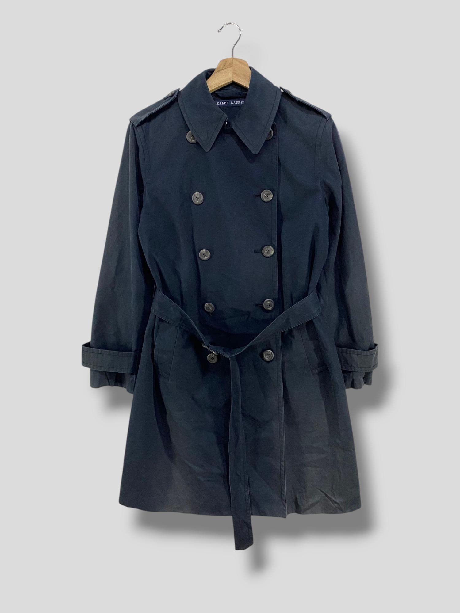 ヴィンテージ ラルフローレン ダブルブレスト トレンチコート