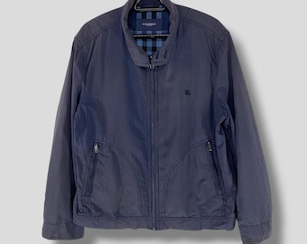 Vintage Y2K Burberry Nova Check Trim Line Jacket Designer