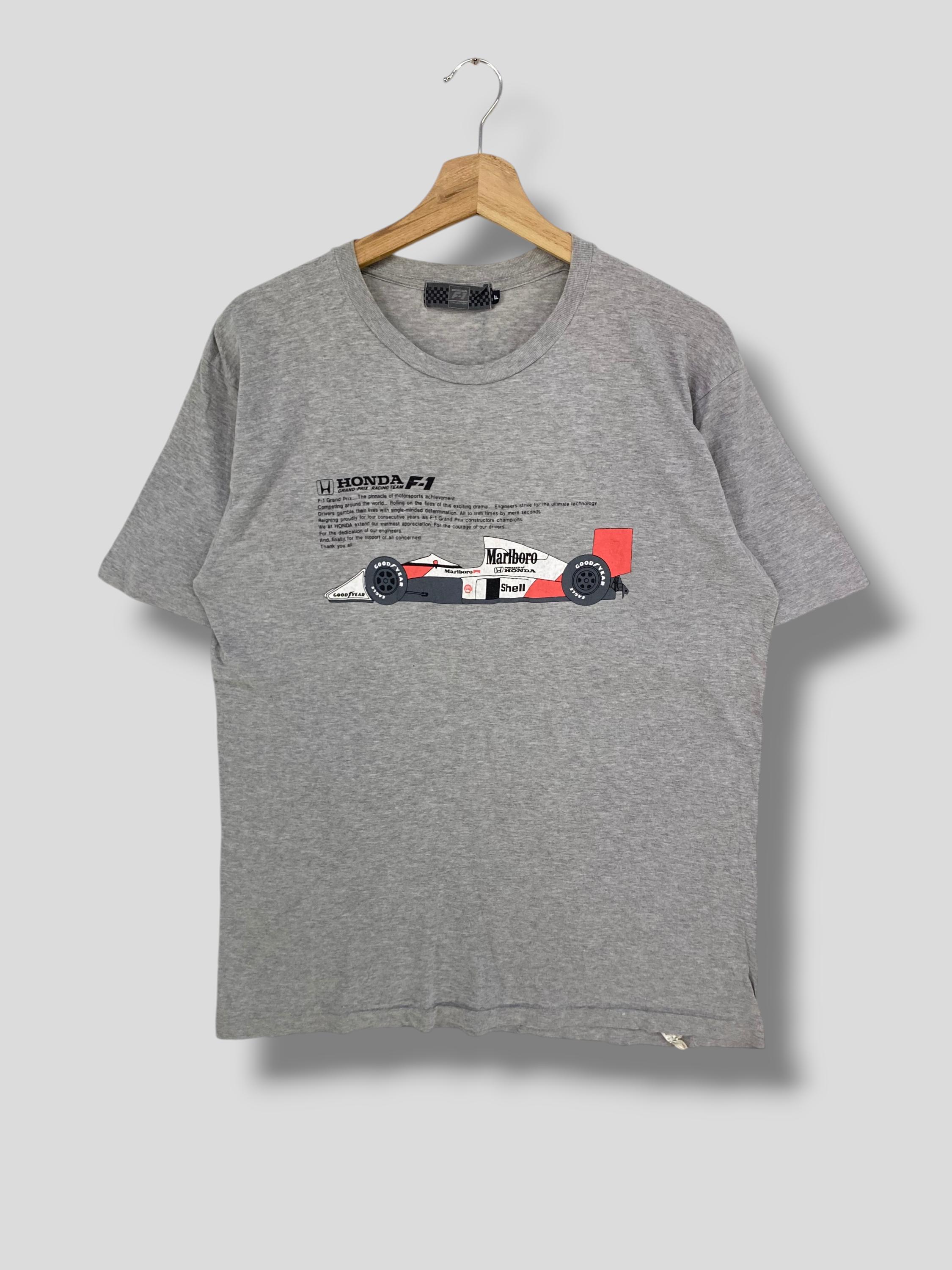 Vintage 90s Honda Marlboro Grand Prix Racing Team Tshirt