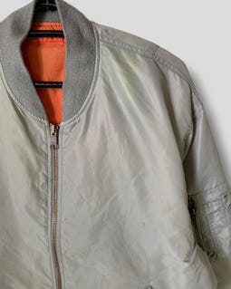 Vintage Uniqlo MA-1 Bomber Jacket Japanese Brand Military Style