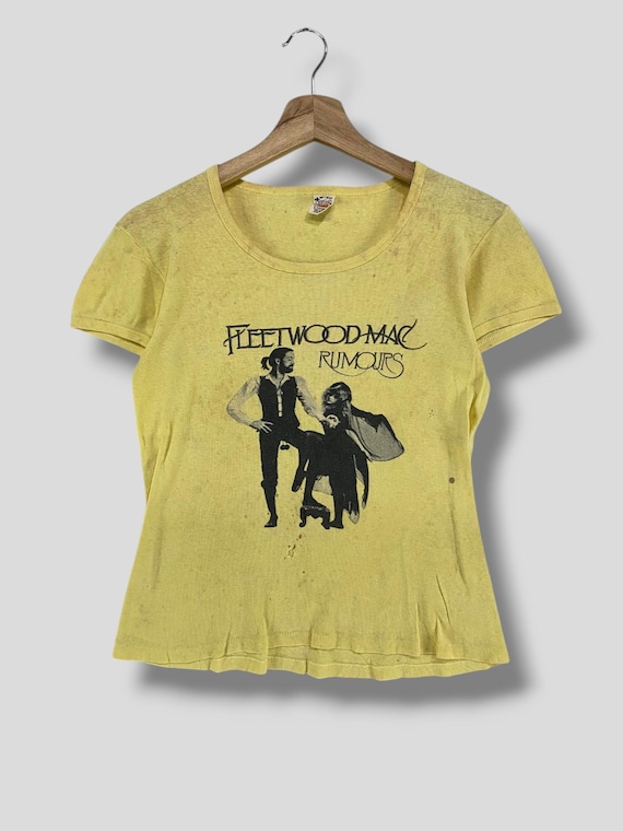 Vintage 70s Fleetwood Mac Rumours Stevie Nicks Distressed Shirt