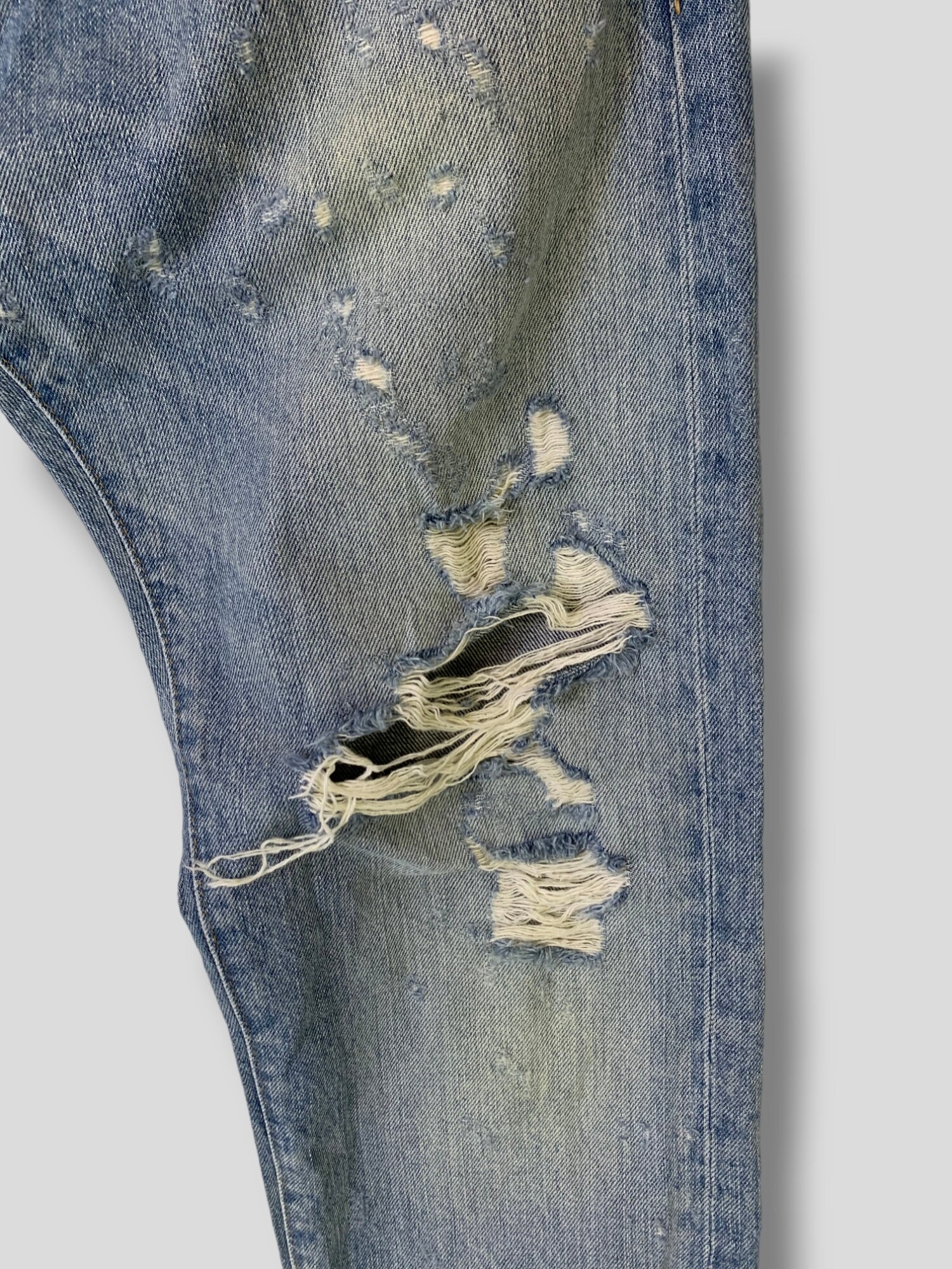 Vintage Denim and Supply Ralph Lauren Distressed Slim Jeans