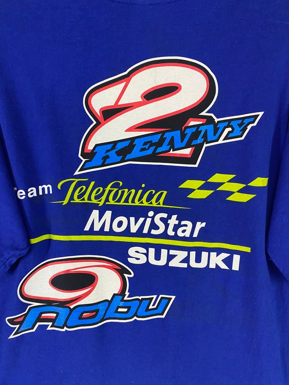 Vintage 90s Team Telefonica Movistar Suzuki promo… - image 7