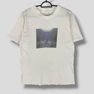 Vintage 90s Mr Children Regress or progress tour tshirt Japanese rock band Jpop concert visual kei white single stitch tee Medium