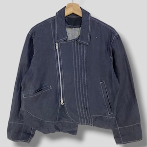 5351 Pour Les Hommes Leather Jacket Japanese Designer Casual