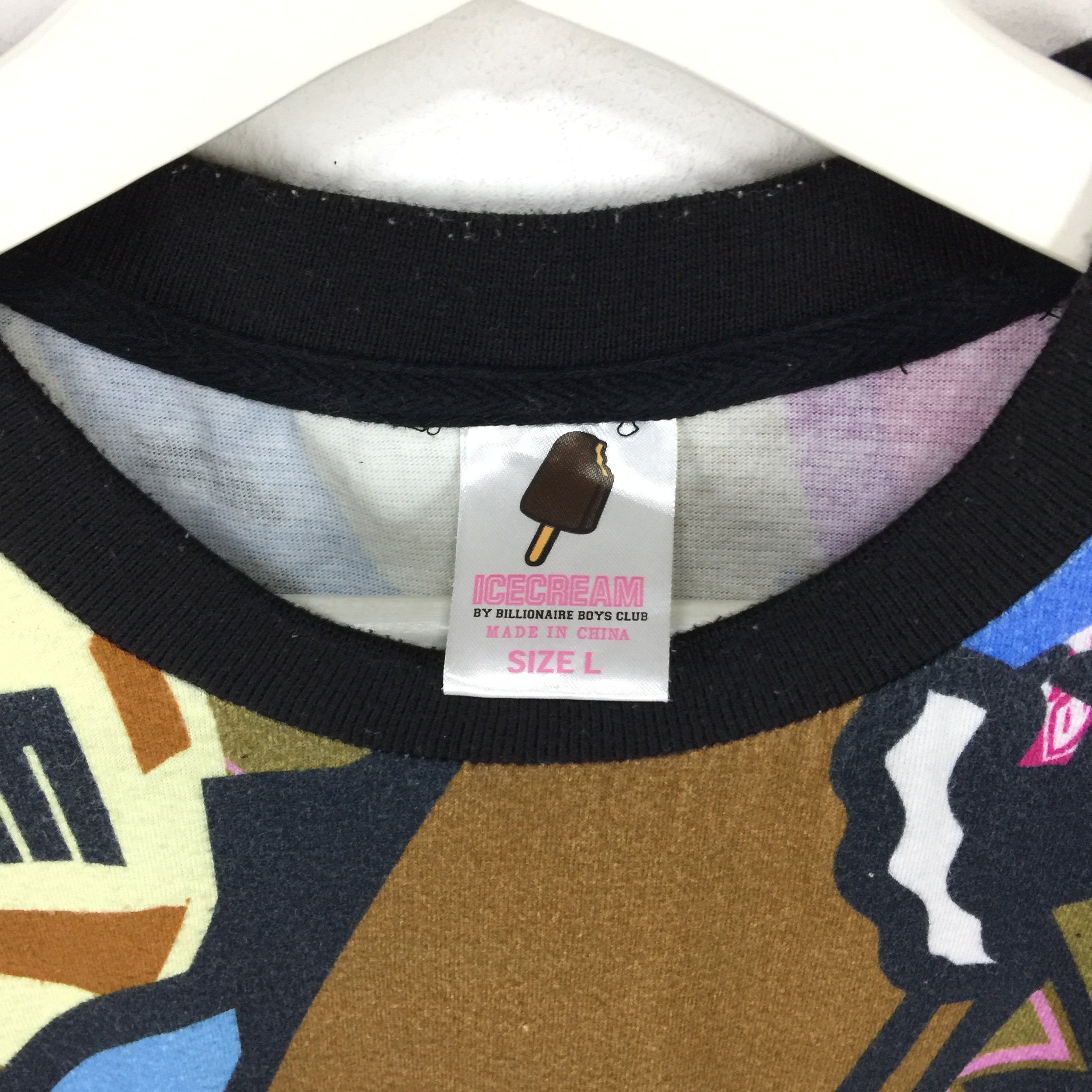 Vintage Ice Cream by Billionaire Boys Club BBC Allover Print Vintage Ice Cream by Billionaire Boys Club BBC Allover Print