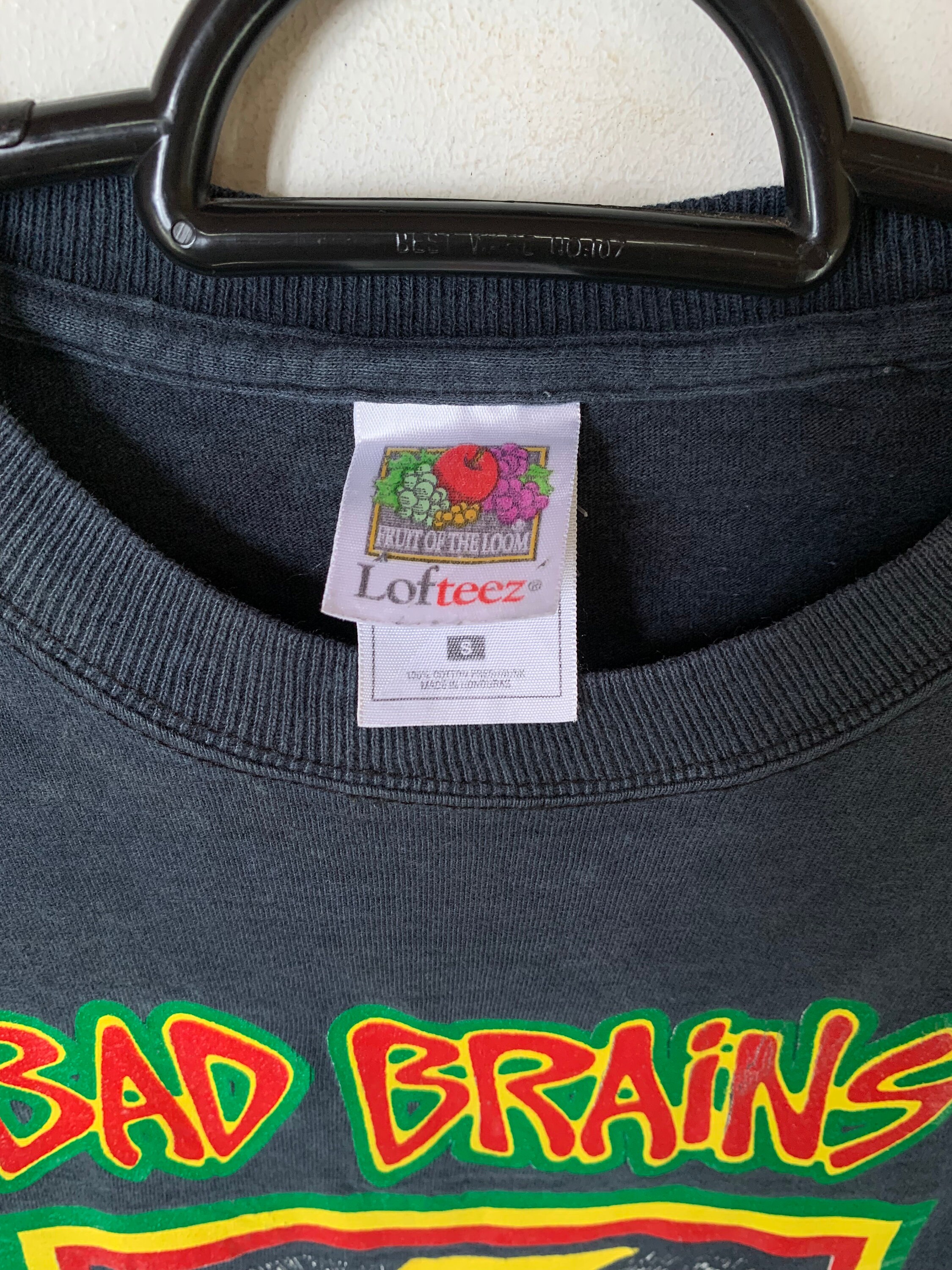 Vintage 90s Bad Brains Longsleeve Tshirt Collectible Hardcore Punk