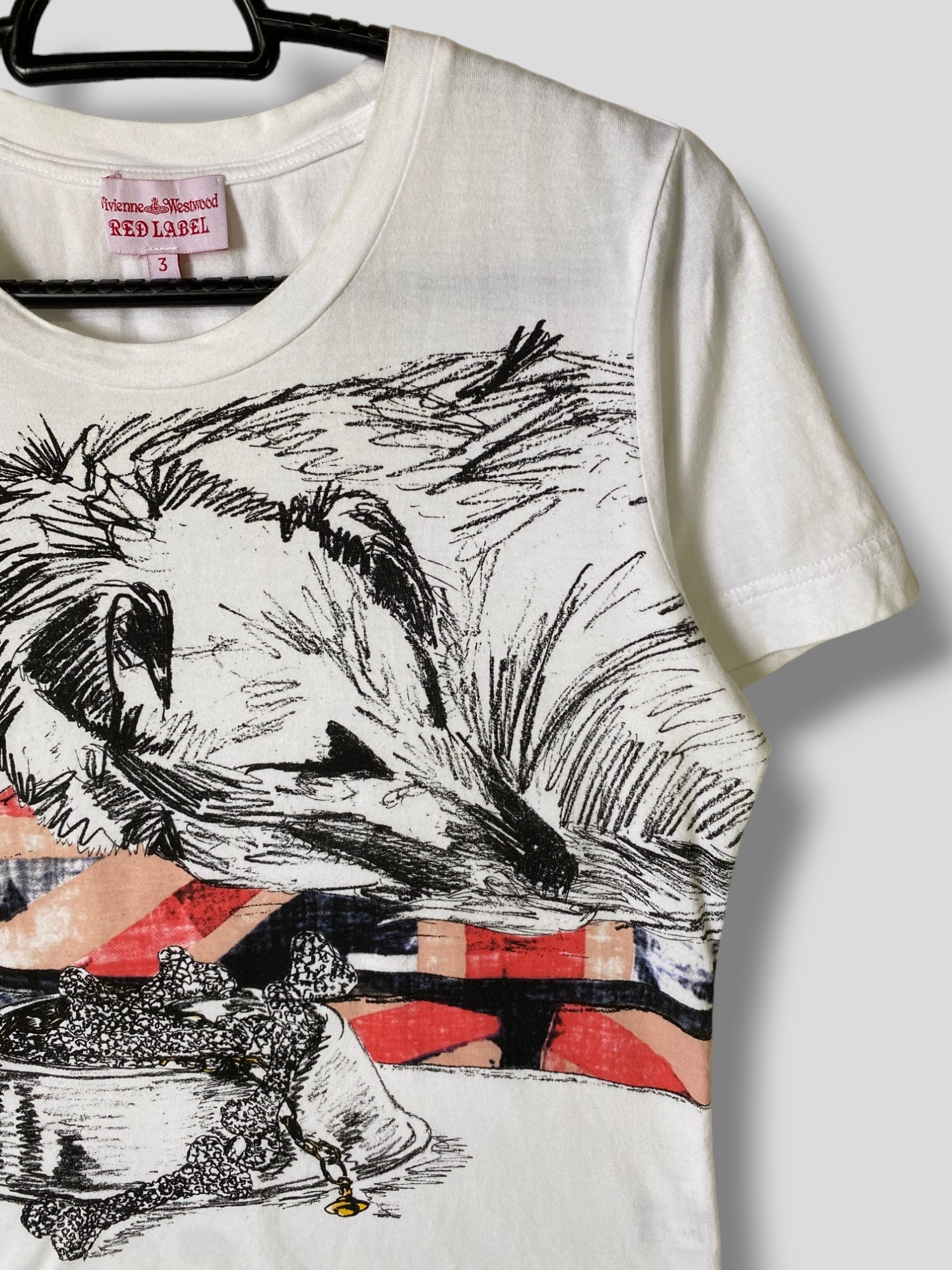 Vintage Vivienne Westwood Sleeping Dog Red Label Shirt Designer