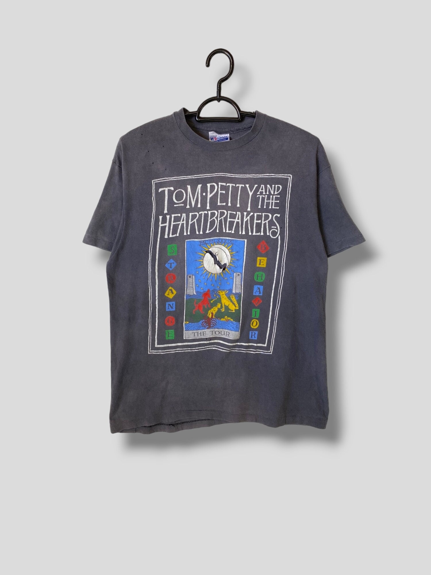 Vintage 80s Tom Petty and the Heartbreakers Strange Behavior Tour