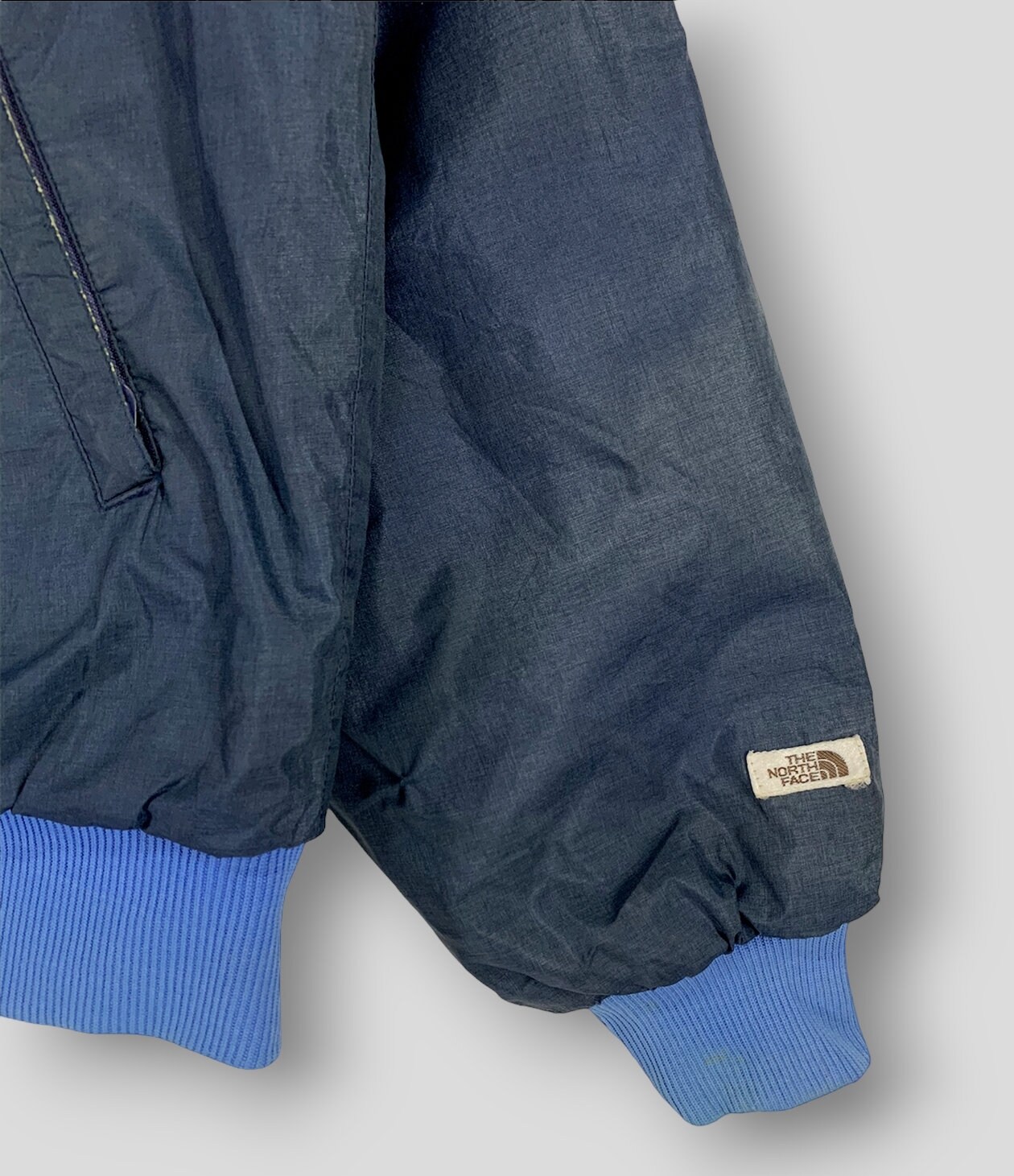 Vintage 70s the North Face Gore Tex Talon Zipper Two Tone