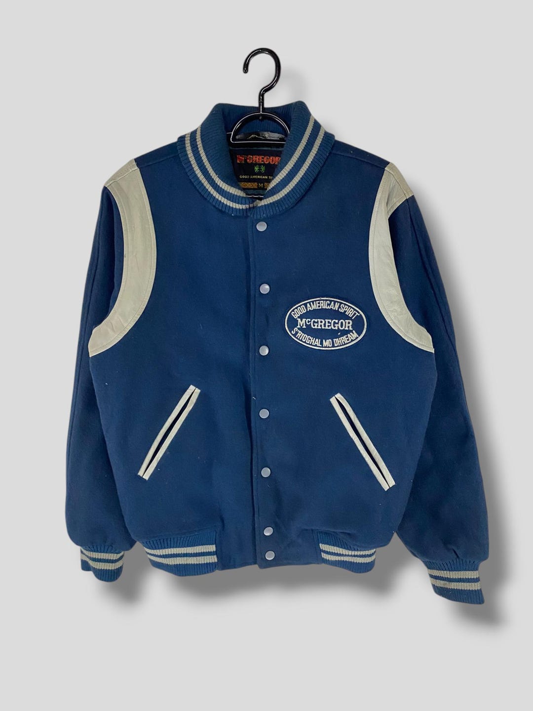 McGregor スカジャン ニューヨーク 美品 McGREGOR 24AW スーベニアジャケット ブラック Mサイズ ブラック