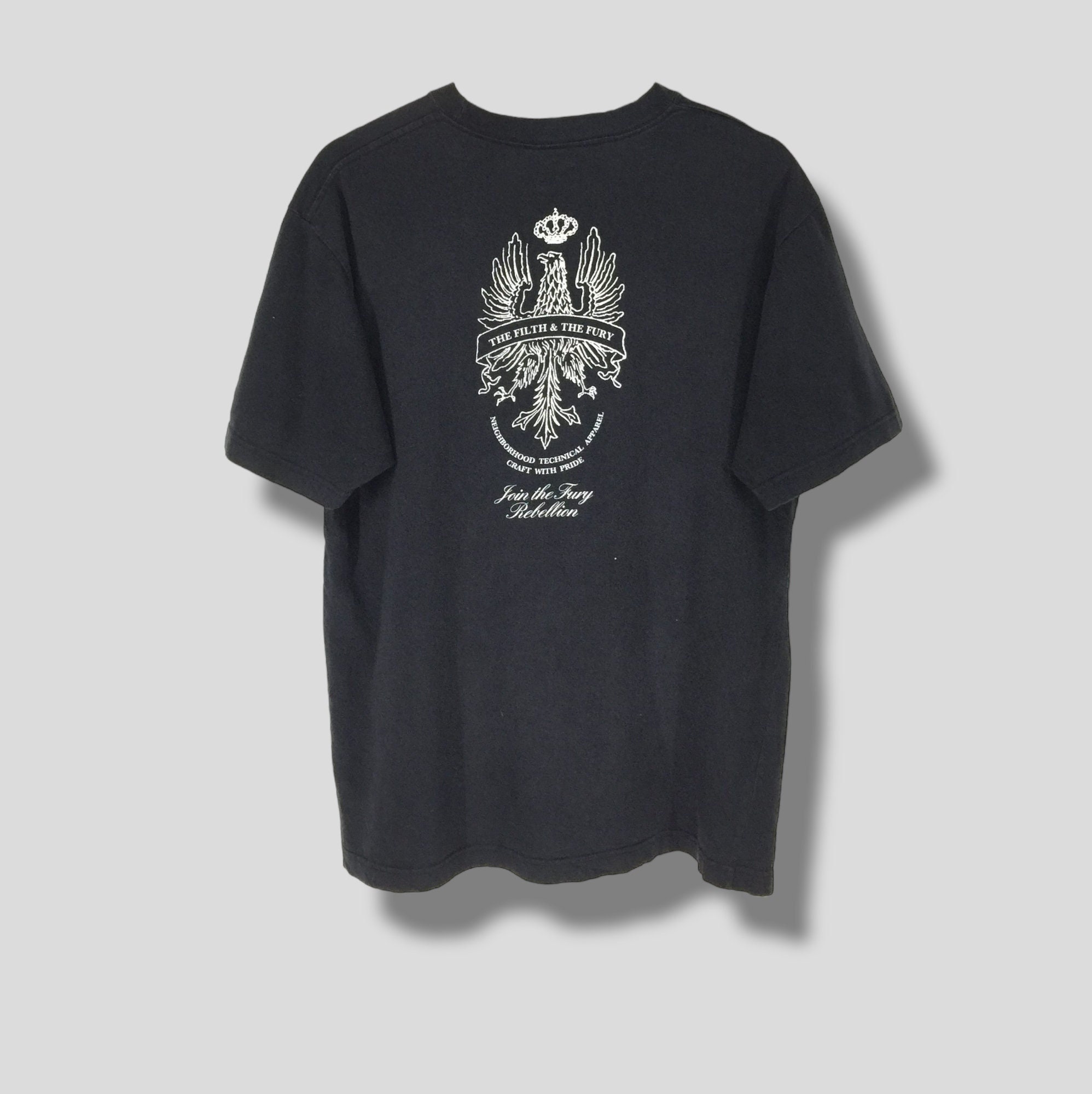 トップス neighborhood THE FILTH AND THE FURY tee Vintage Neighborhood Filth and Fury Rebellion Tshirt