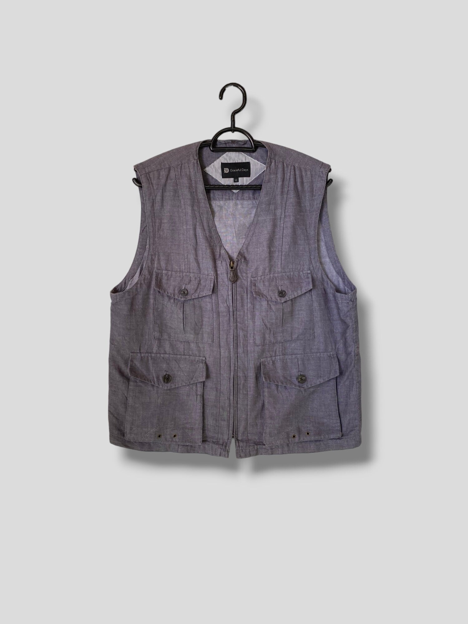 1930s Game Pocket Hunting Vest - Khaki | Fishing Waistcoat | Bronson –  Bronson Mfg. Co.