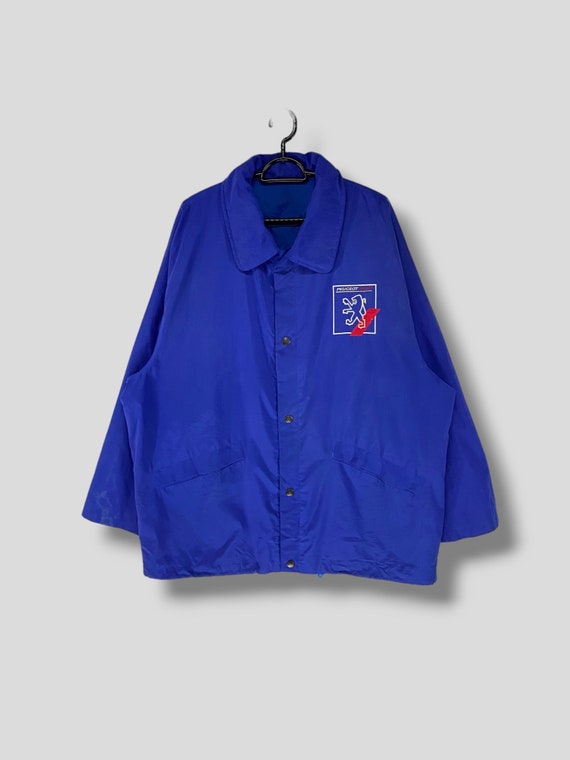 Vintage 90s Peugeot CLAAS Embroidered Logo Jacket WRC Racing Vintage 90s Peugeot CLAAS Embroidered Logo Jacket WRC Racing