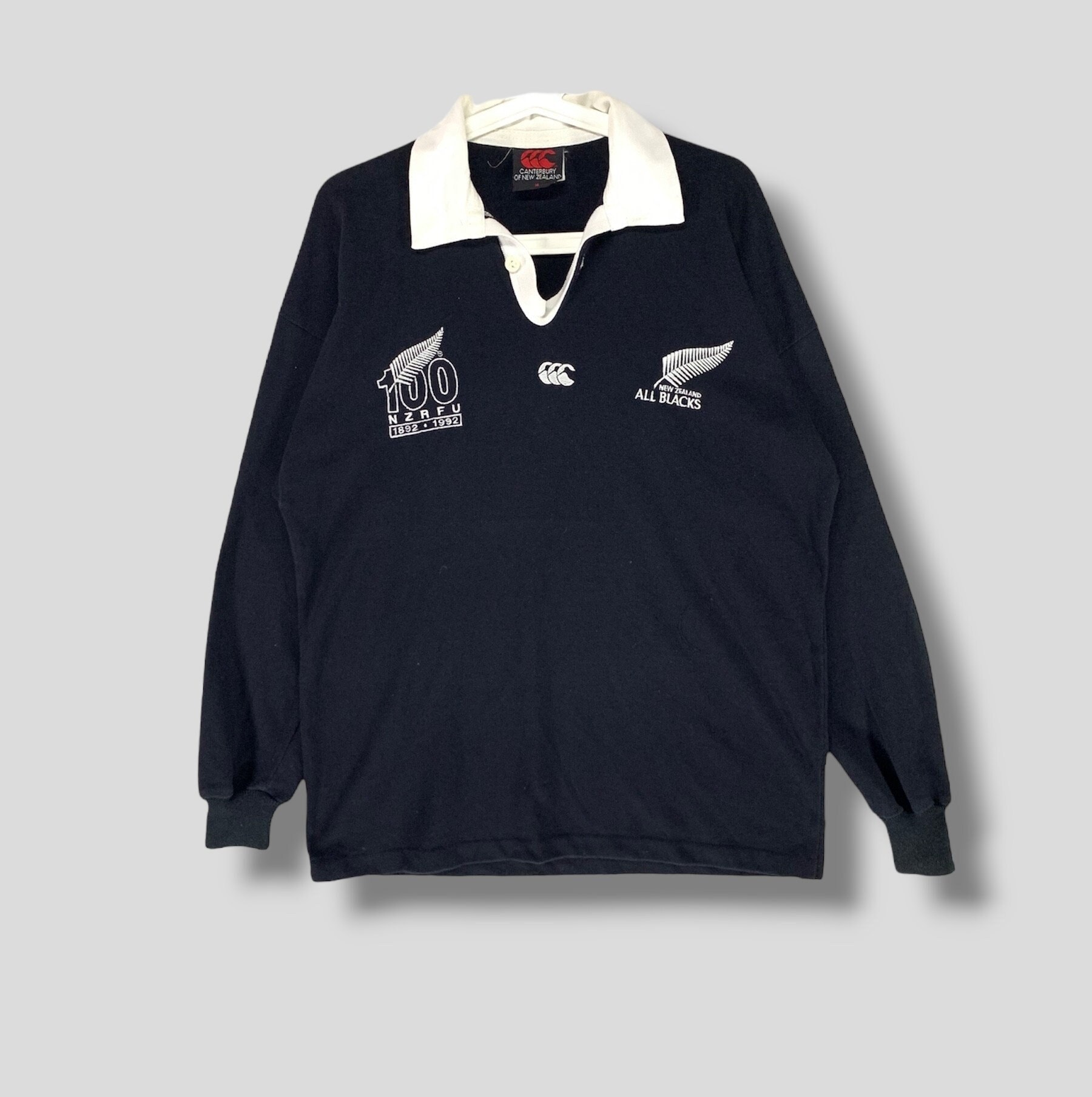 Vintage 90s Canterbury New Zealand All Blacks NZRFU Rugby Vintage 90s Canterbury New Zealand All Blacks NZRFU Rugby