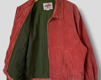 ジャケット・アウター 1990s corduroy bomber jacket Vintage 90s Countynap Corduroy Bomber Jacket Works Casual
