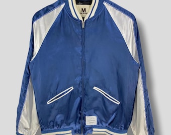 Vintage Sukajan Reversible Jacket Sukajan U.S Navy Seabees