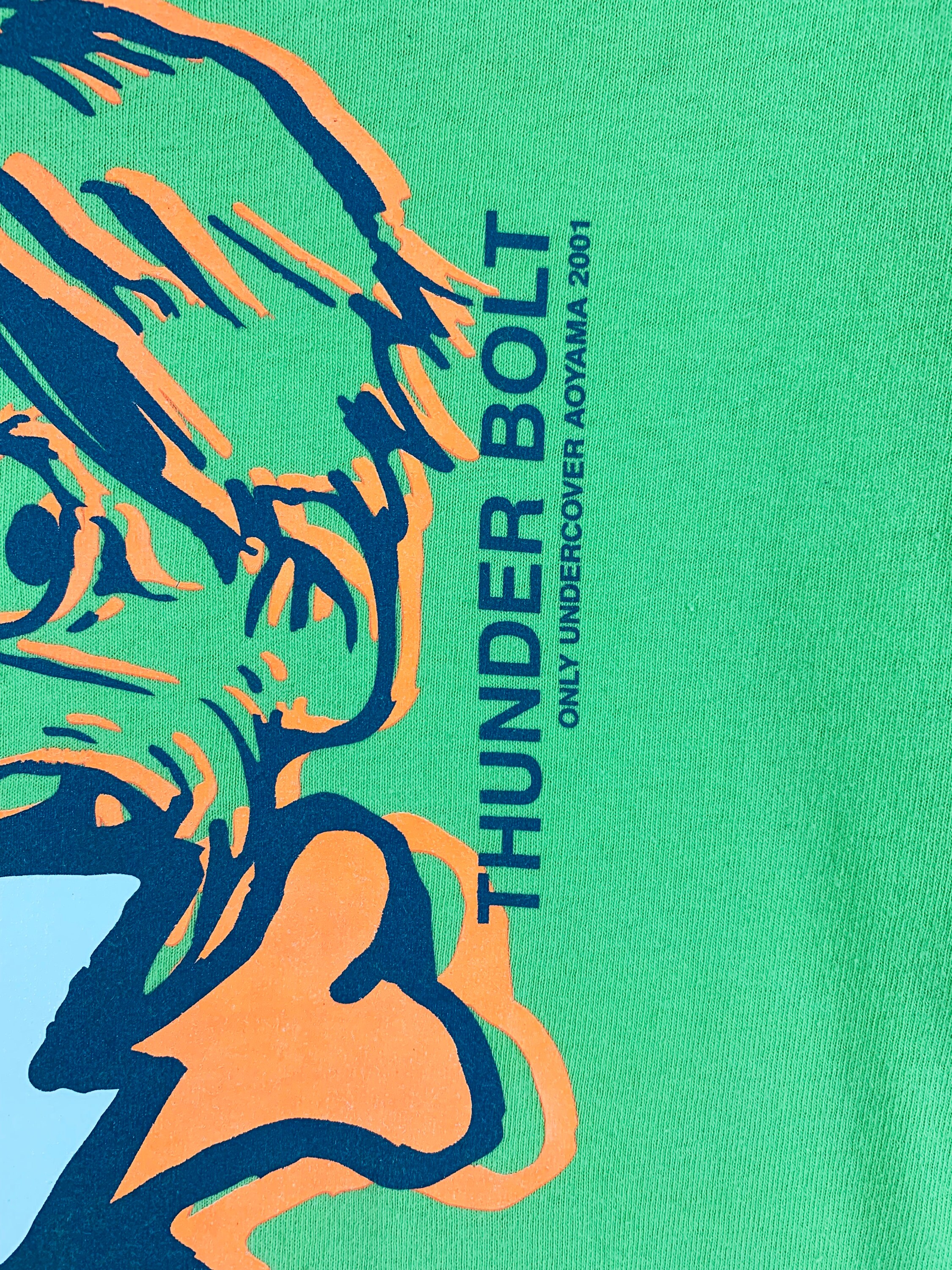 Vintage Undercover Thunder Bolt Aoyama SS01 Tshirt Collectible