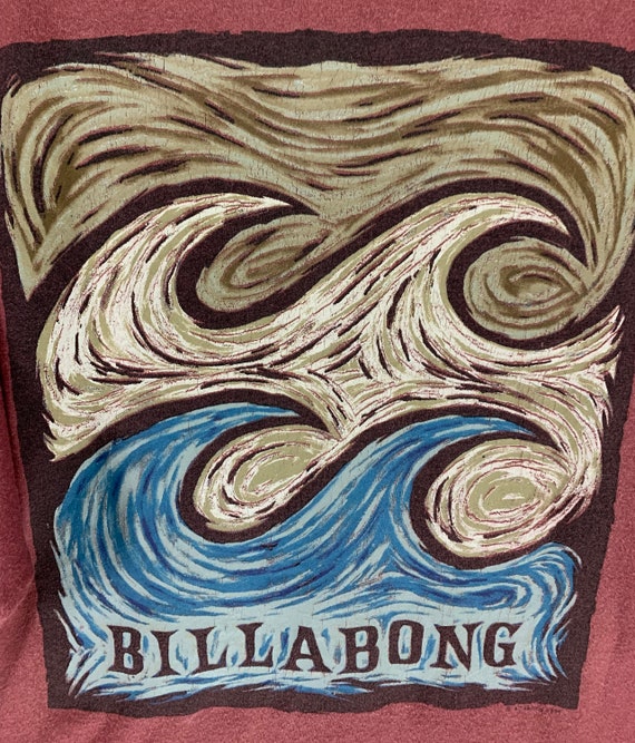 Vintage 90s Billabong waves tshirt surfwear stree… - image 4