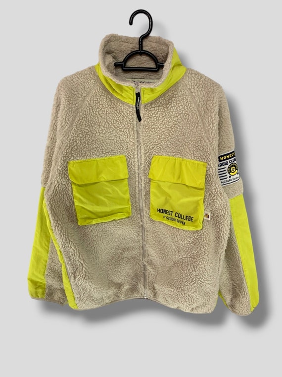 Streetwear fleece shop jacket