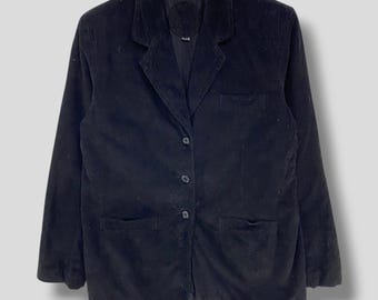 Circa 1930/40s French Wool Cotton Gentleman Jacket / Size
