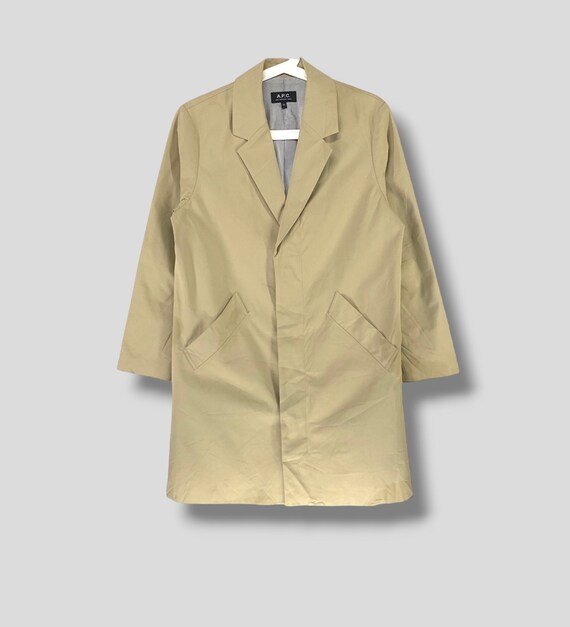 A.P.C Rue Madame Paris Coat Designer Label Coat Casual Outfits 