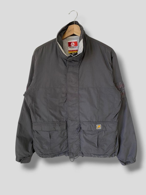 burton biolite lined snowboarding Vintage Y2k Burton Snowboards Bio Lite Jacket Athletic Streetwear Outdoor  Outerwear Skiwear Grey Zip up Jacket Womenswear Small