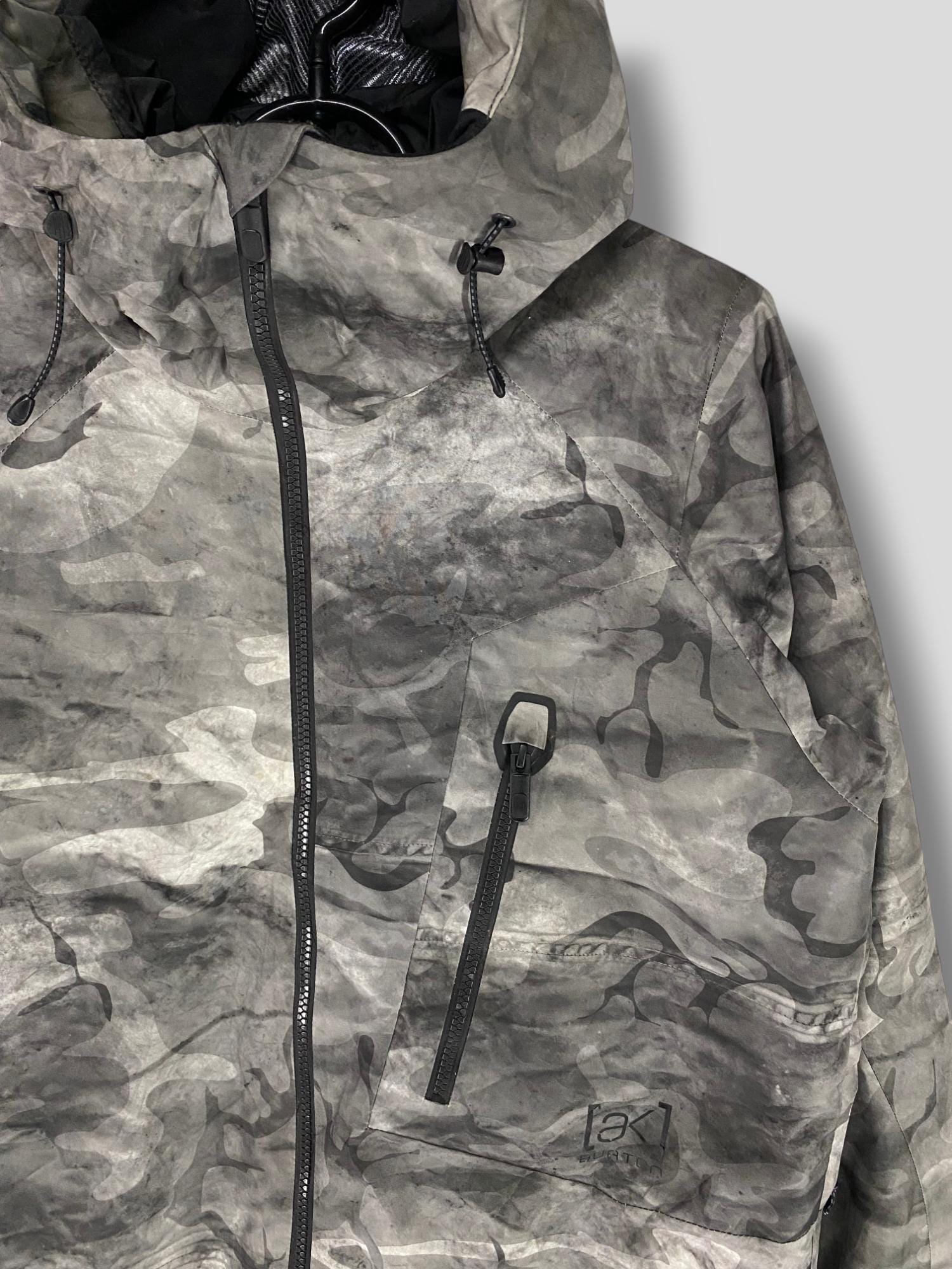 Burton [ak] Collection Gore Tex Camouflage Hoodie Jacket Athletic
