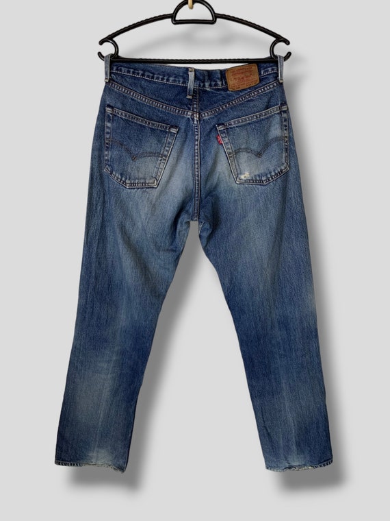 Vintage 90s Levis 503 Distressed Jeans Punk Grunge Style Vintage 90s Levis 503 Distressed Jeans Punk Grunge Style