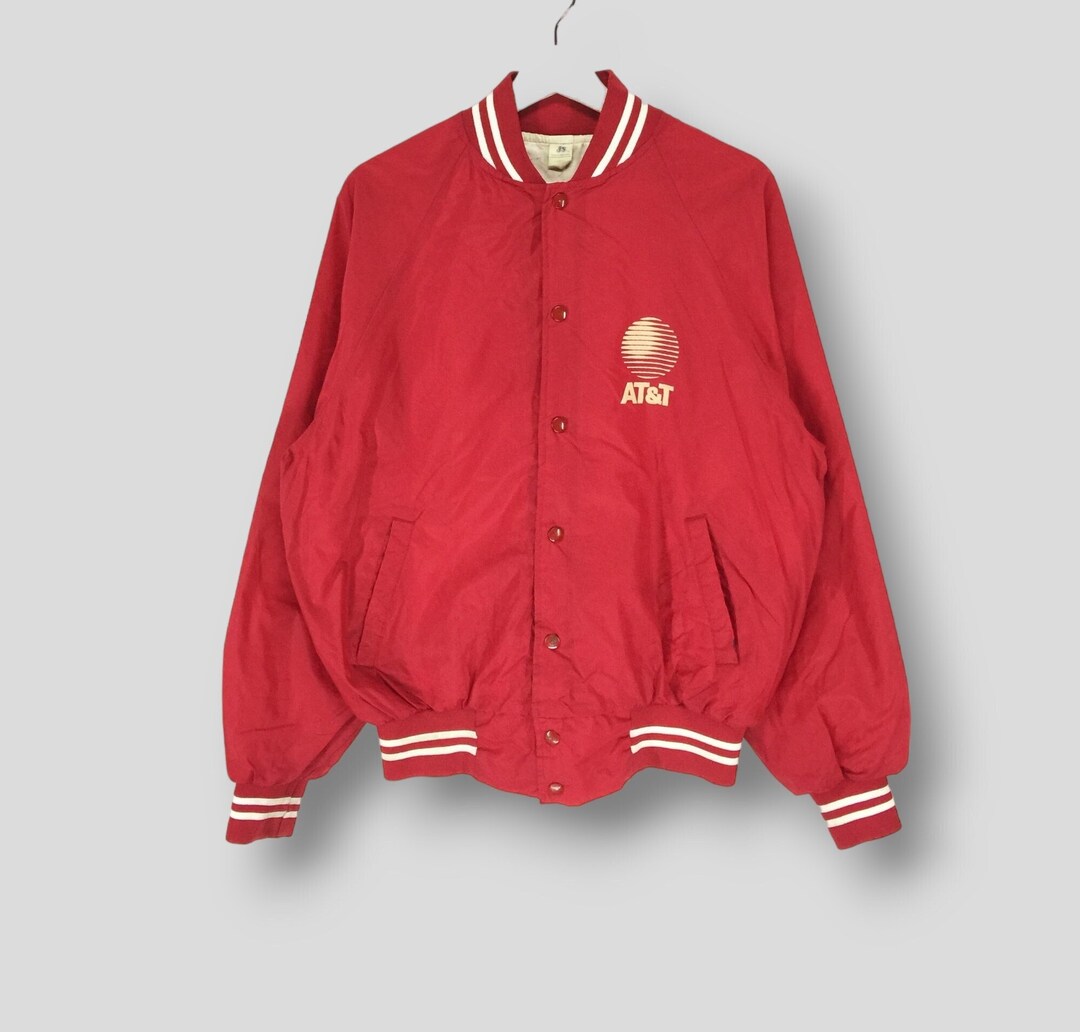 Men's Vintage TM Athletics Snap Button 100% Wool Varsity