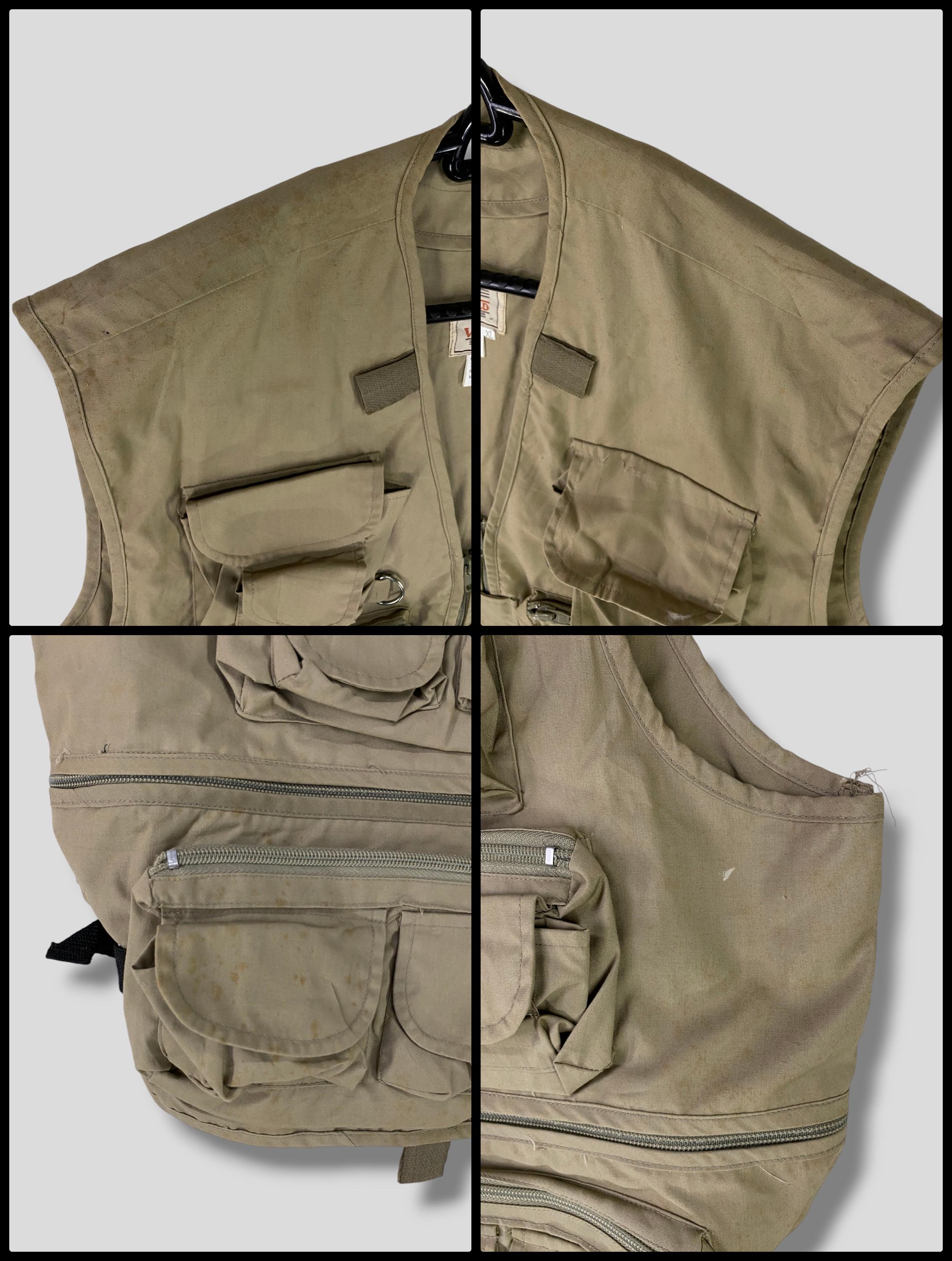 Vintage 90s Woodfield Multi Pocket Tactical Hunting Vest