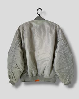 Vintage Uniqlo MA-1 Bomber Jacket Japanese Brand Military Style