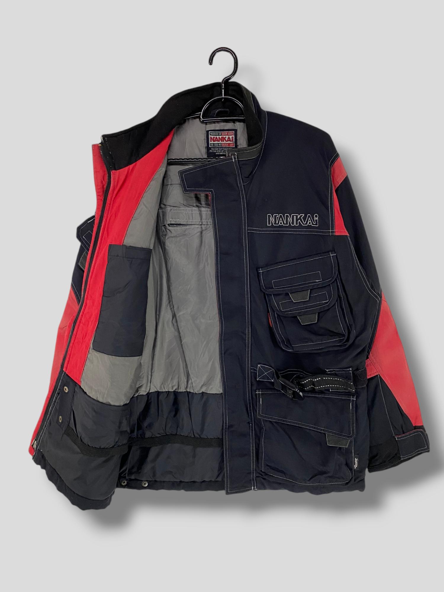 Vintage Nankai Breath Thermo Multipocket Motorcycle Utility Jacket