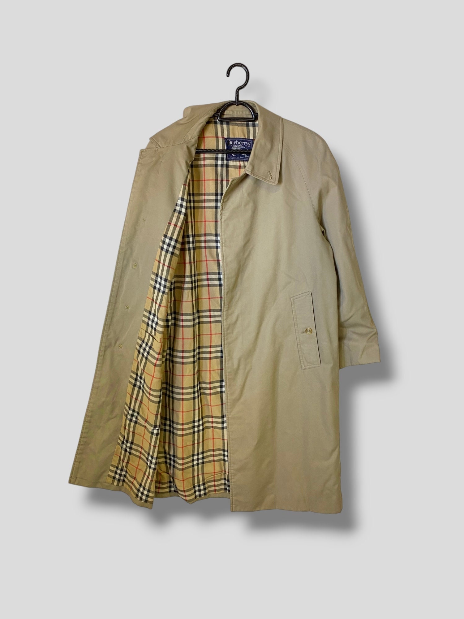 ジャケット・アウター 90s vintage Burberrys nova stenkler coat Vintage 90s Burberrys Quilted Jacket Nova Check England Size