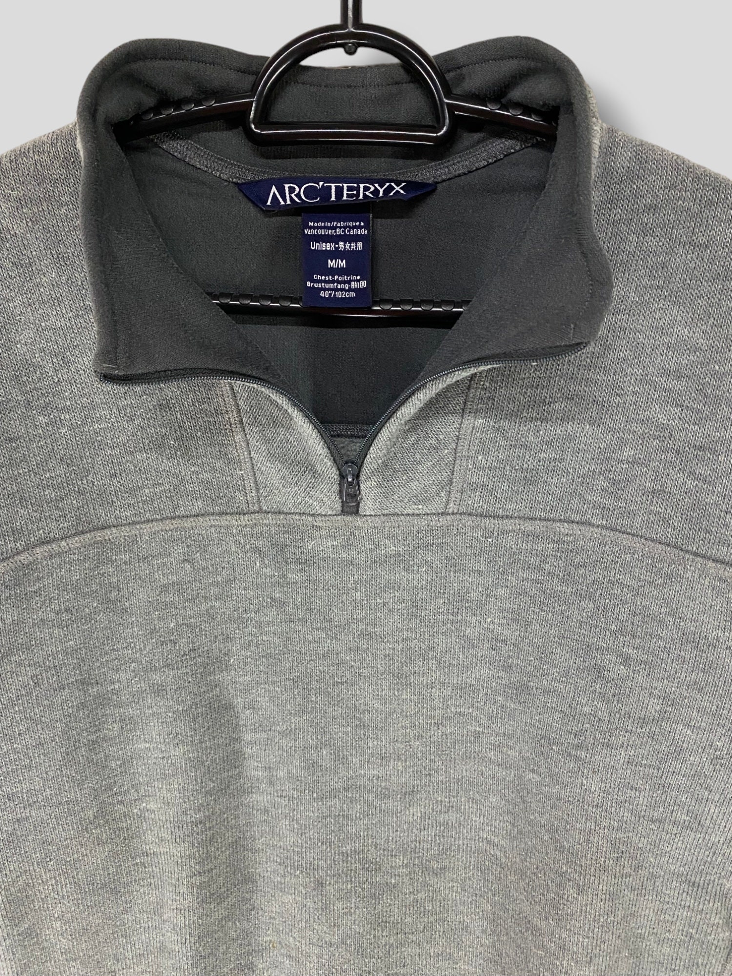 Vintage Arc'teryx Polartec Fleece Quarter Zipper Jacket Athletic