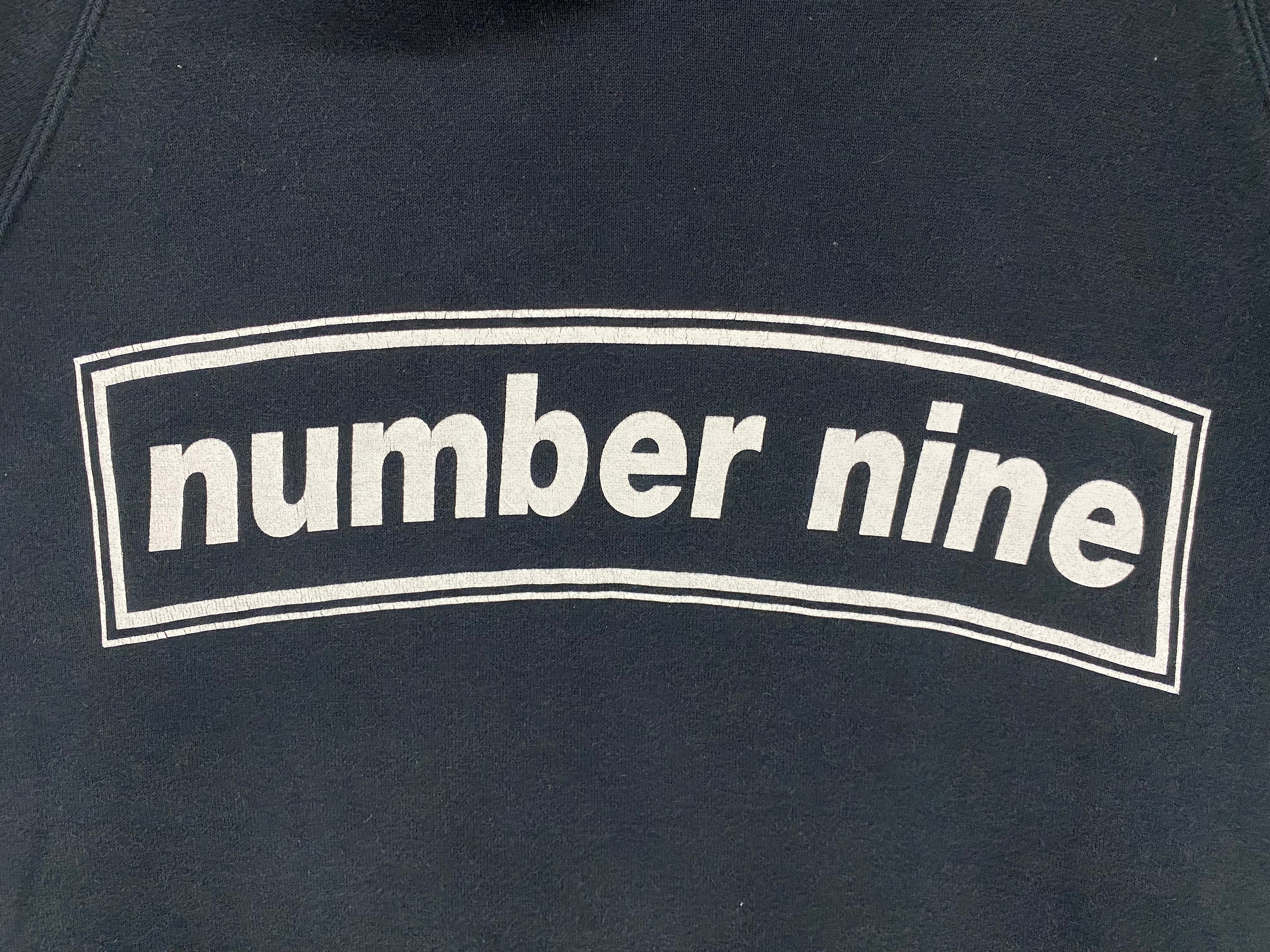 Number (n)ine Spellout Logo Hoodies Sweatshirt Japanese Designer