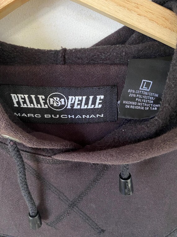 Vintage Pelle Pelle Marc Buchanan Embroidered Logo Hoodie