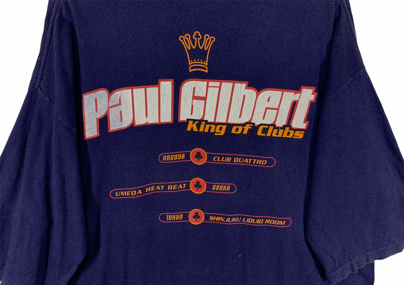 90年代ヴィンテージ ポールギルバート キングオブクラブ Tシャツ