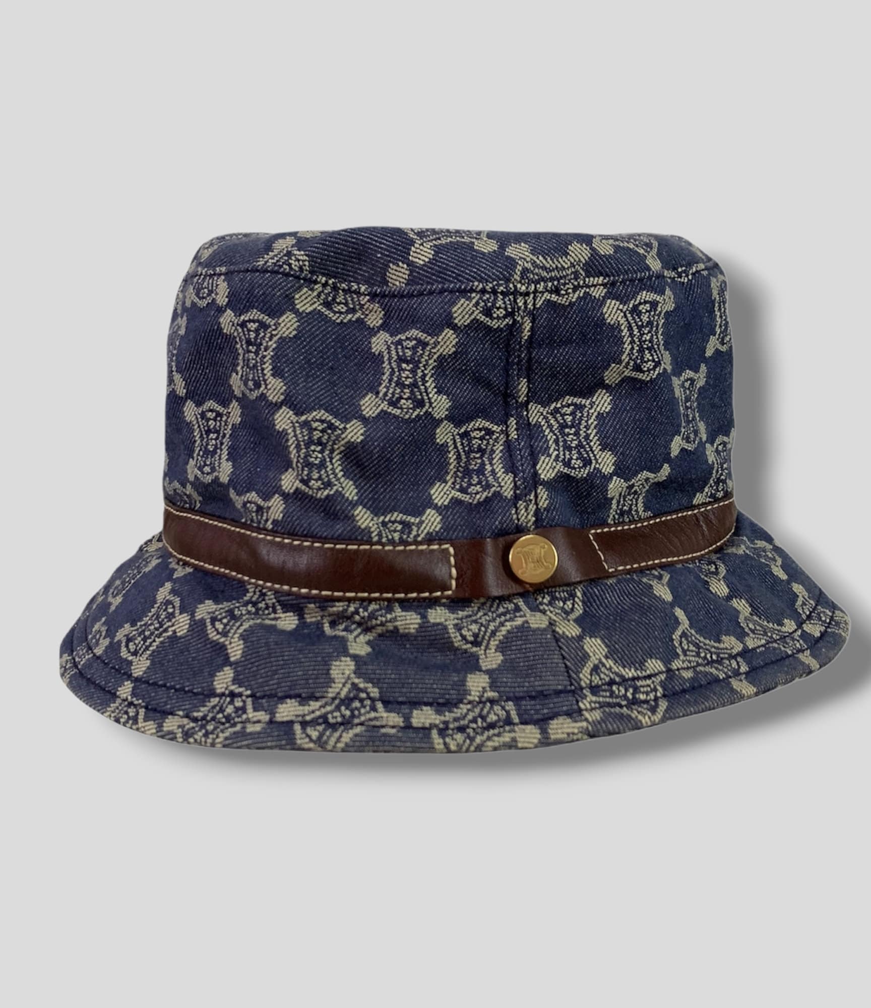 Louis Vuitton Illusion Monogram Bucket Hat Blue Gradient Pink in