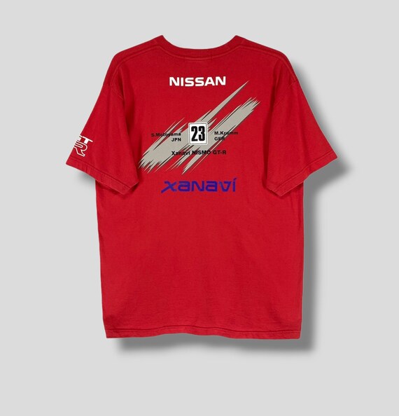 Vintage Nissan Xanavi Nismo GTR Tshirt Collectible JGTC Japan Gt
