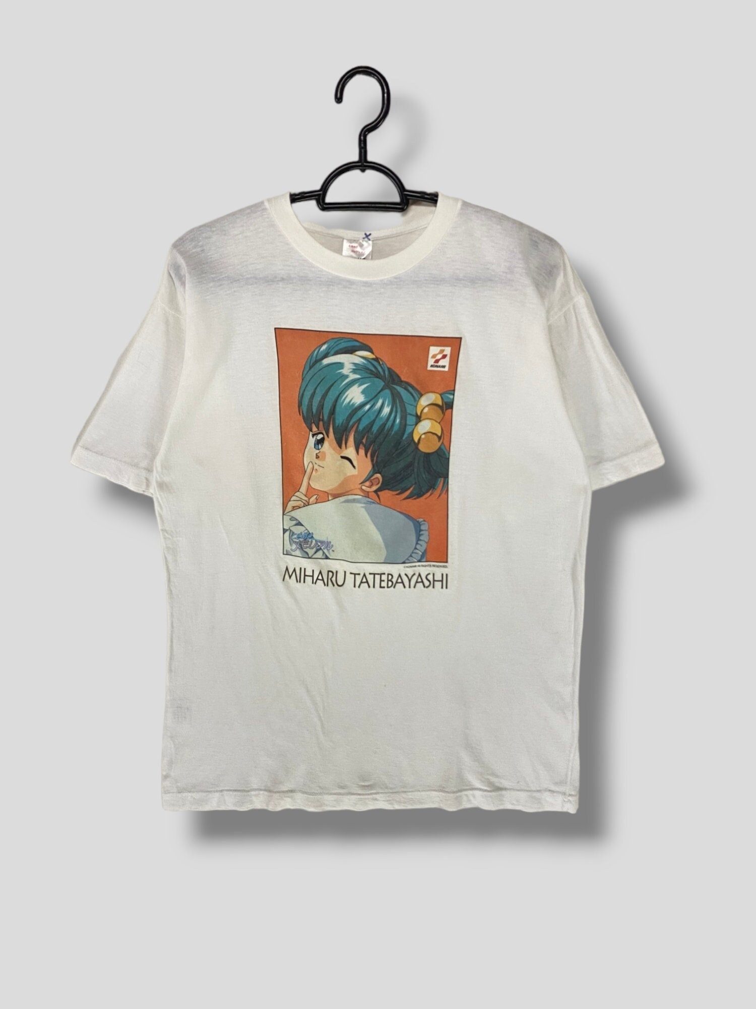 Vintage 90s Tokimeki Memorial Miharu Tatebayashi Video Game Tshirt
