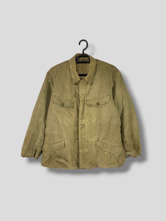 40s Japanese vintage jacket 大日本帝国軍 外套 Vintage 40s Japanese Distressed Work Jacket Workwear Casual