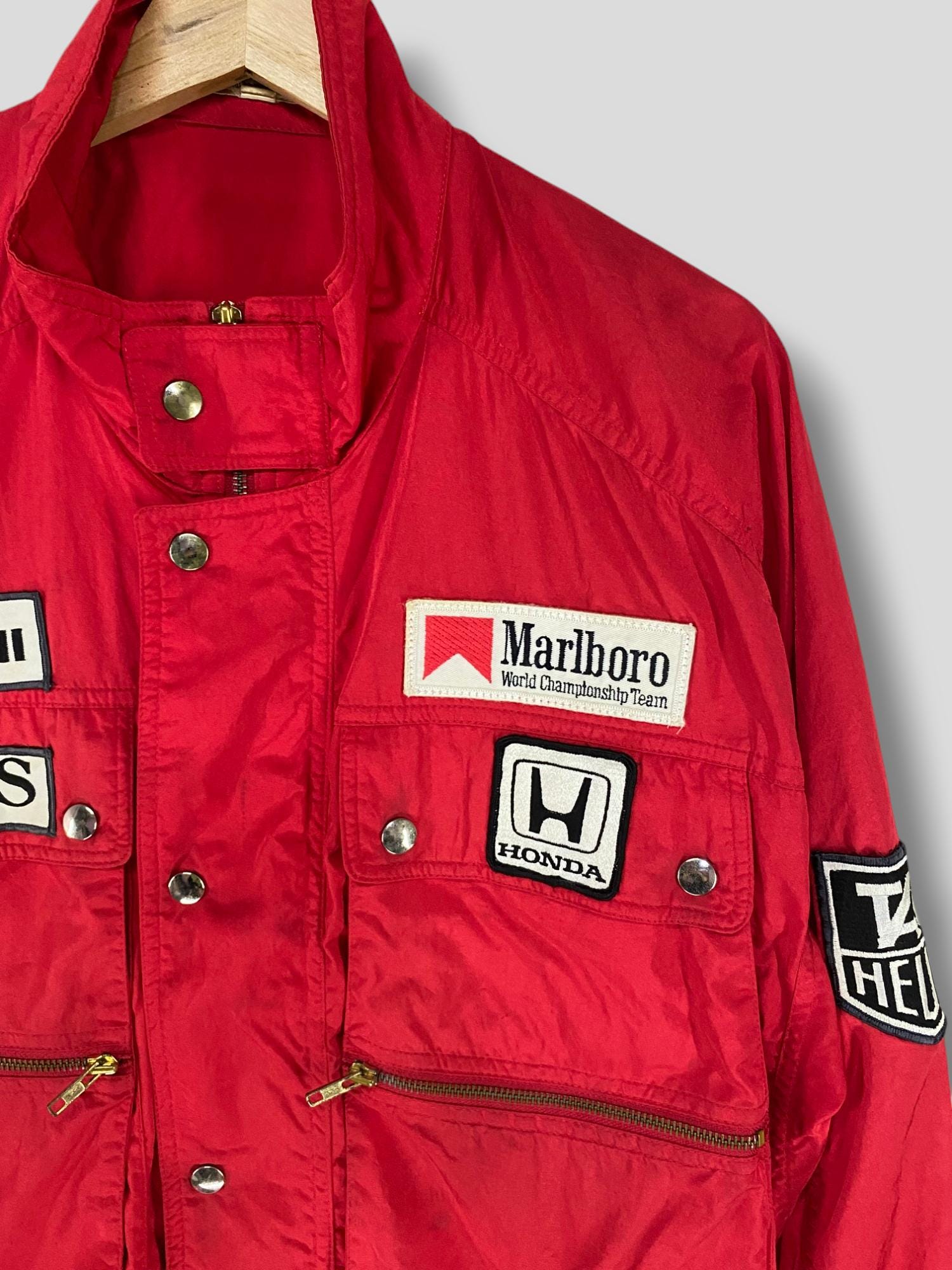 Rare Vintage 80s Marlboro Mclaren Honda Grand Prix Racing Rare Vintage 80s Marlboro Mclaren Honda Grand Prix Racing
