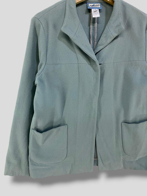 Vintage Y2k Pendleton single button wool jacket b… - image 5