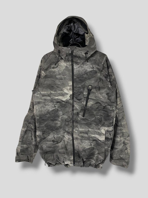 Burton [ak] Collection Gore Tex Camouflage Hoodie Jacket Athletic