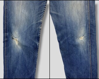 SIZE 30 Vintage Ben Wrangler the Rodeo Tailor Distressed Jeans